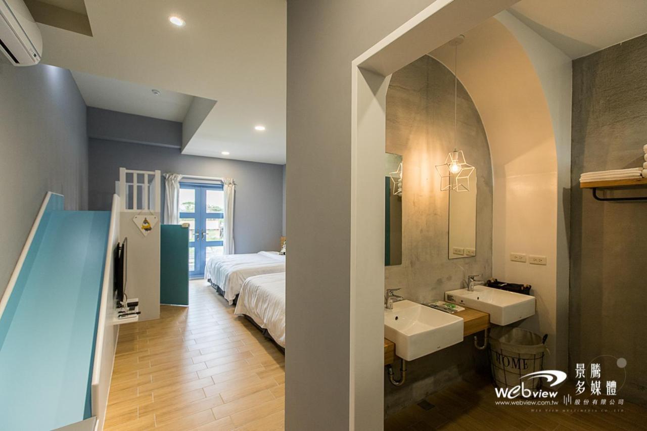 Blue White Apartment Wujie Exterior photo